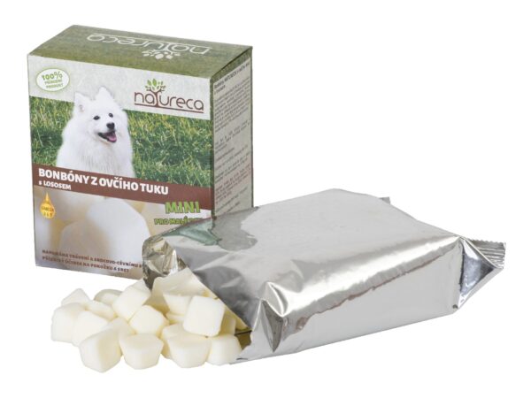 NATURECA - bonbóny z ovčího tuku s lososem Mini 250 g - Image 2